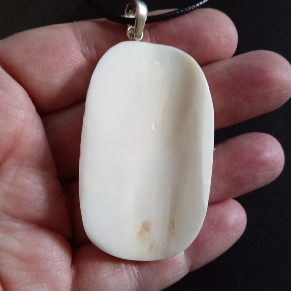 Large Hand Carved Phoenix Pendant - Picture 4 of 5